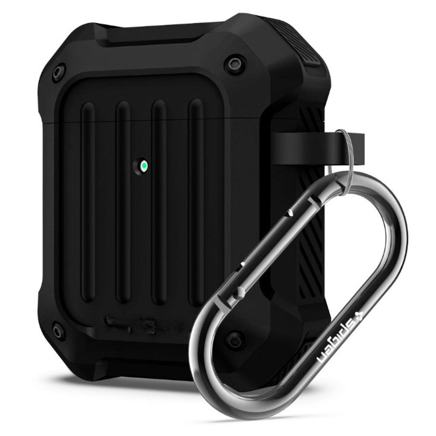 Tough Armor Cover Case Compatible with Airpods 1 & Airpods 2 - Black
