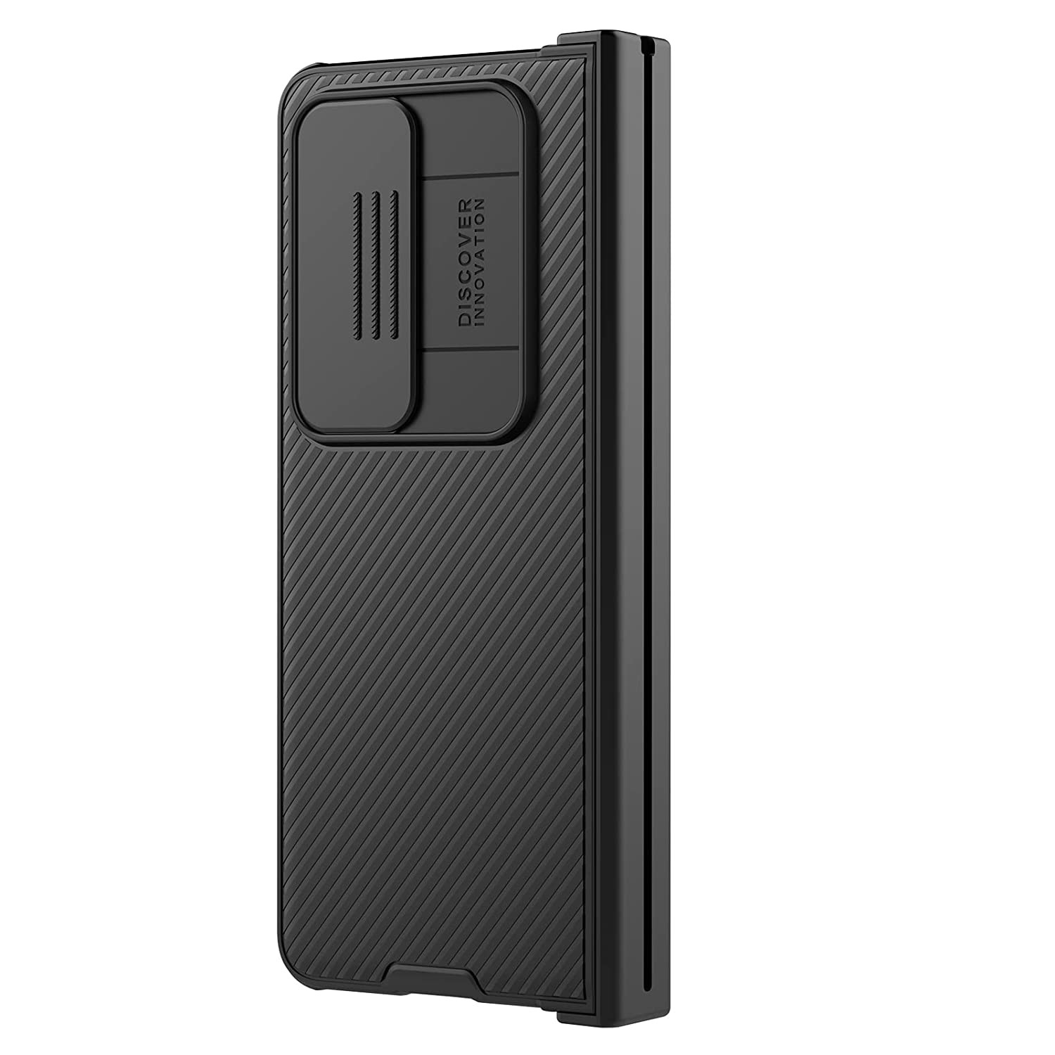  Nillkin  Cover Case for Samsung Galaxy Z Fold 4 5G (7.6" Inch) (Poly Carbonate | Black)