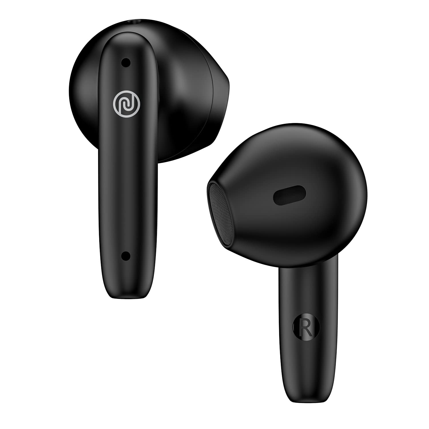 Noise Buds VS104 Pro Truly Wireless Earbuds with 40-Hours of Playtime, Quad Mic with ENC, Instacharge, 14.2mm Driver, Hyper Sync, and BT v5.3 (Jet Black)